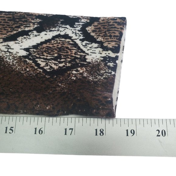 Pierri Women's Cardigan Sweater Snakeskin Pattern Beaded V-Neck Size Medium - Picture 10 of 10